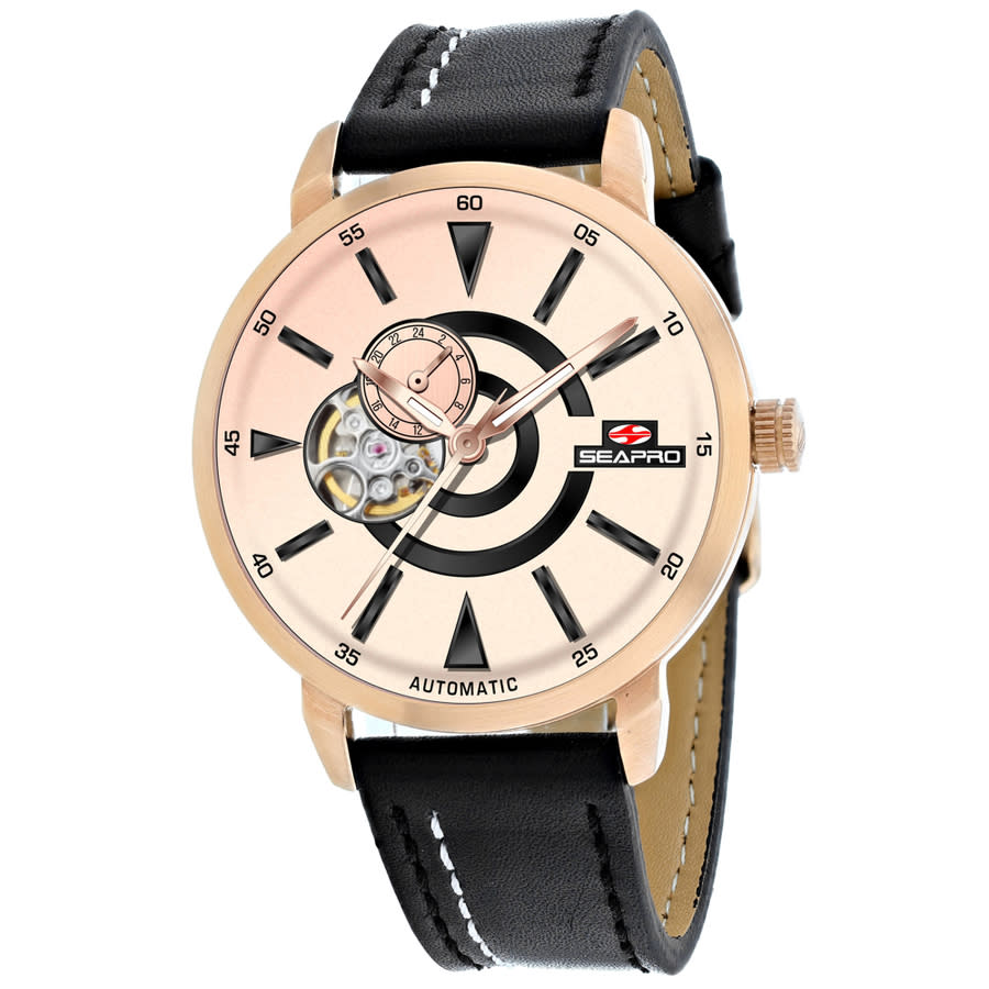 Seapro Elliptic Automatic Rose Gold Dial Mens Watch SP0144 224$