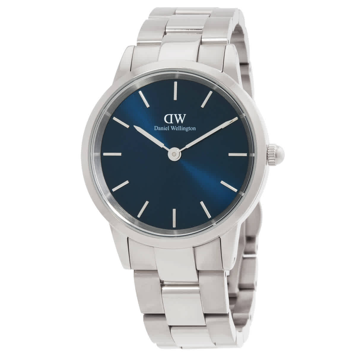 Daniel Wellington Iconic Link Quartz Blue Dial Ladies Watch DW00100459 99$