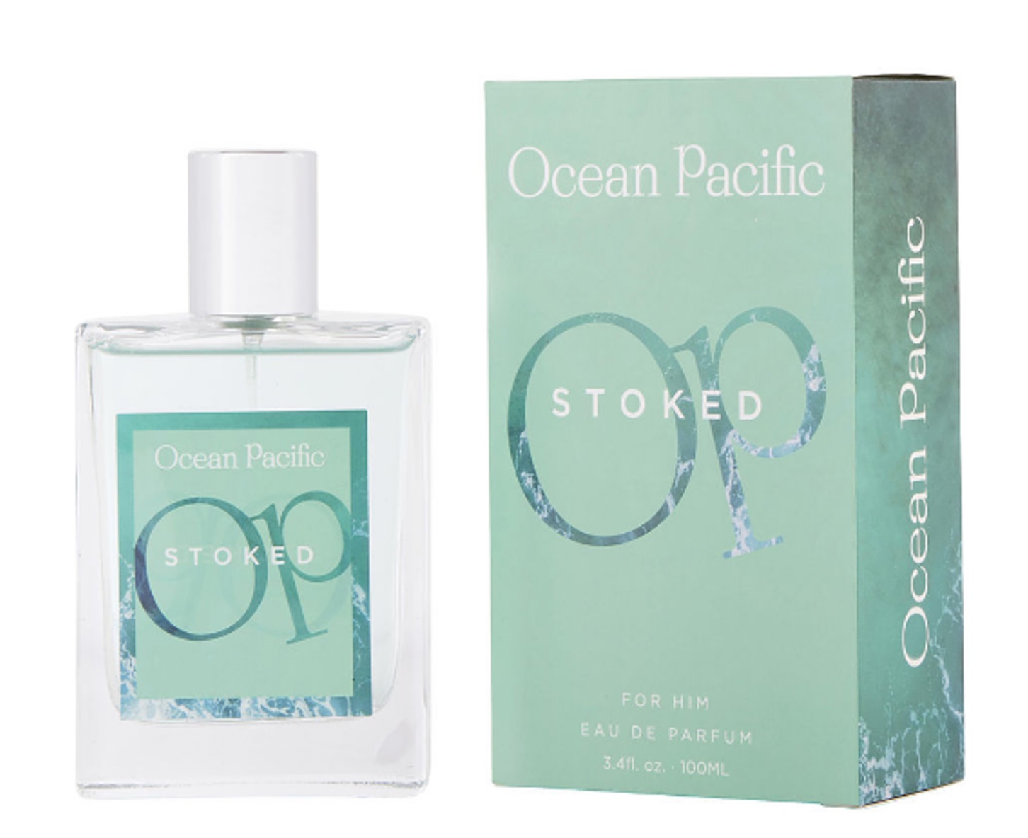 Ocean Pacific Mens Stoked EDP 34 oz Fragrances 819029013812 14$
