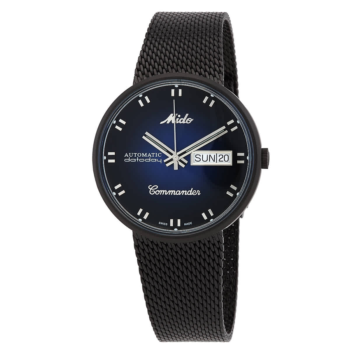 Mido Commander Shade Automatic Blue Dial Mens Watch M842932511 641$