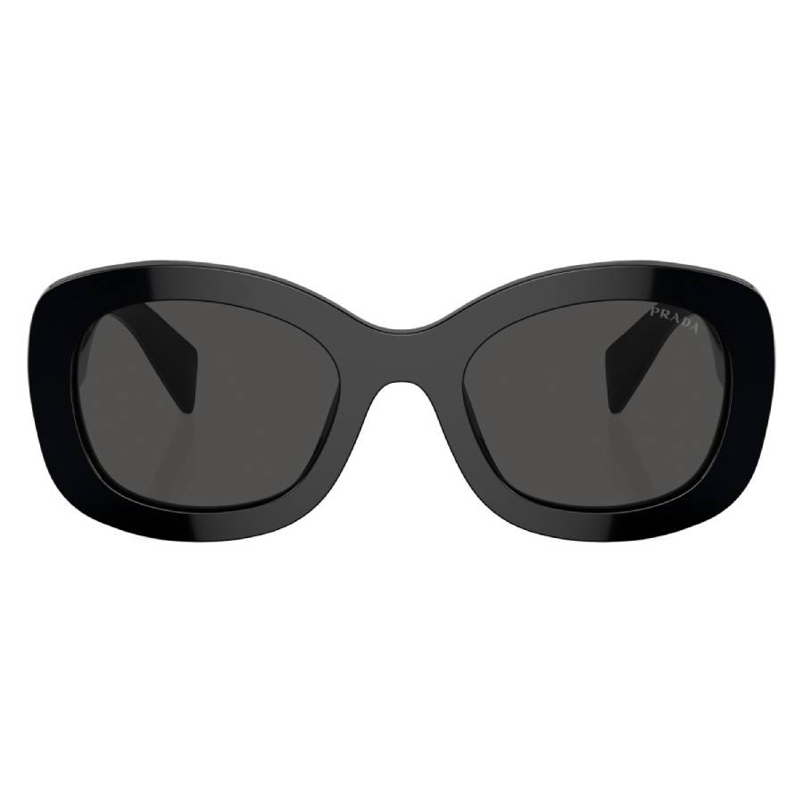 Prada PR A13SF Asian Fit 1AB5S0 Women’s Sunglasses Black Size 55