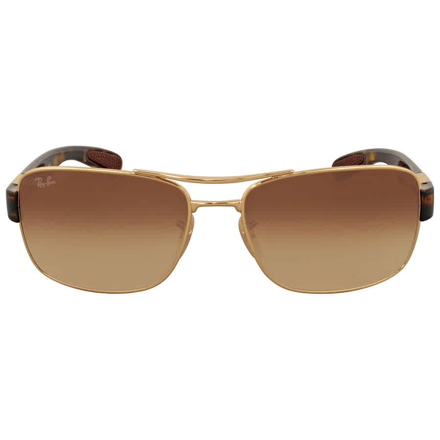 Ray-Ban Man Sunglass RB3522 - Frame color: Arista Gold, Lens color: Brown Gradient