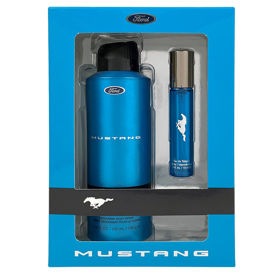 Mustang Mens Blue Gift Set Fragrances 849017010417 12$