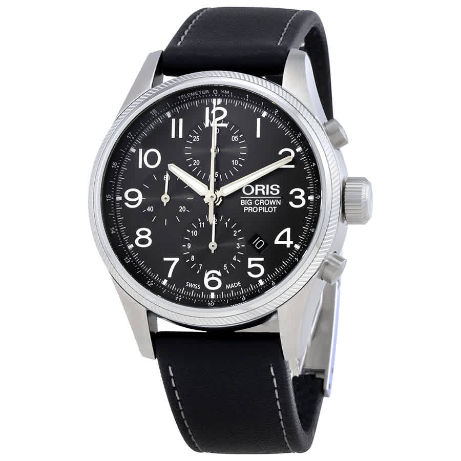 Oris Big Crown ProPilot Grey Dial Chronograph Mens Watch 774-7699-4063LS
