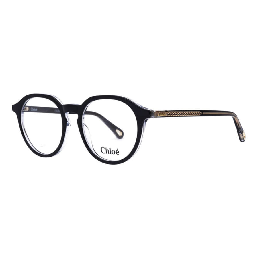 Chloe Ladies Black Square Eyeglass Frames CH0012O 007