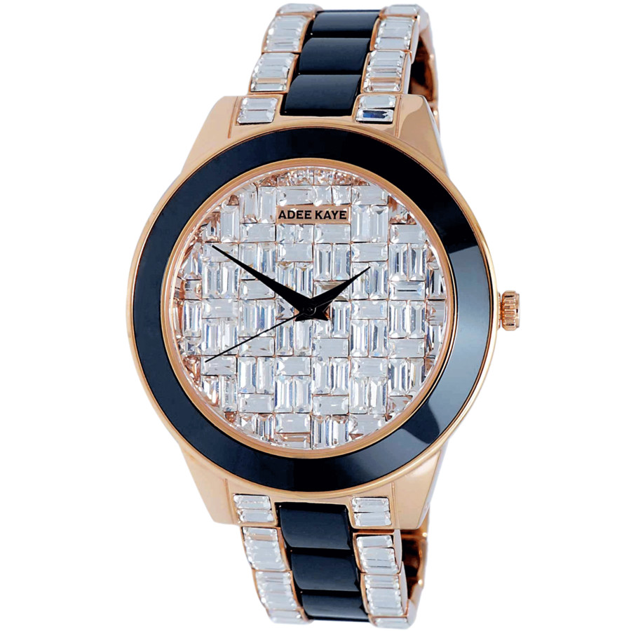Adee Kaye Venice Quartz Rose Gold Dial Unisex Watch AKJ8789