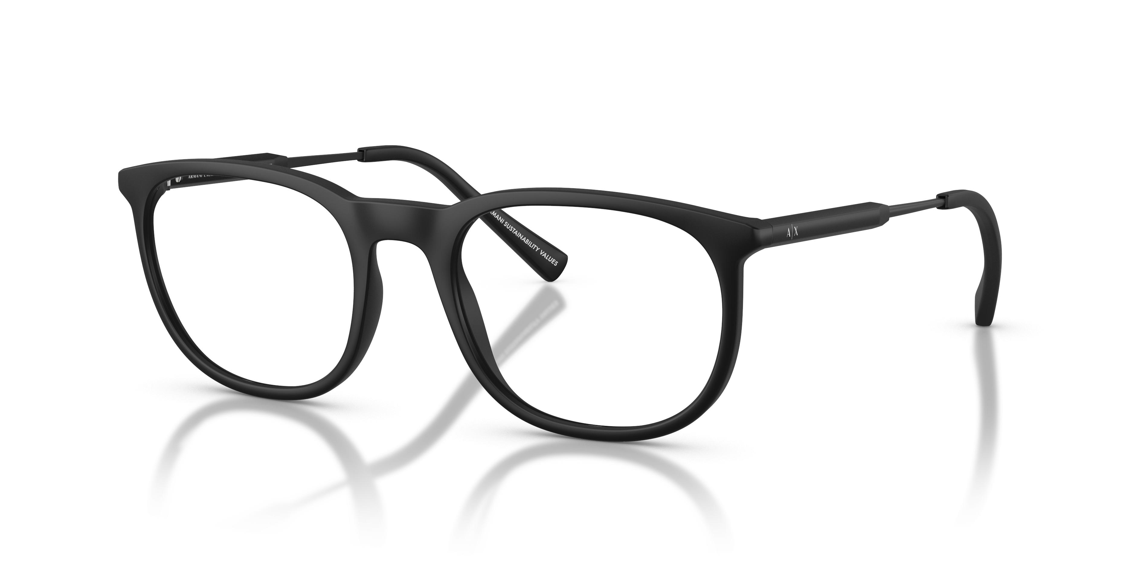 Armani Exchange Demo Oval Mens Eyeglasses AX3127 8078 52 42$