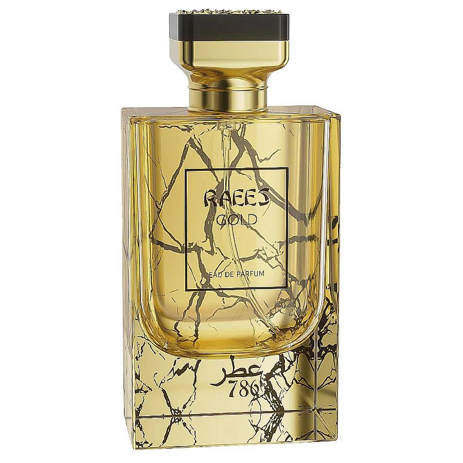 Jo Milano Mens Raees Gold 786 EDP Spray 3.4 oz Fragrances 850062582071