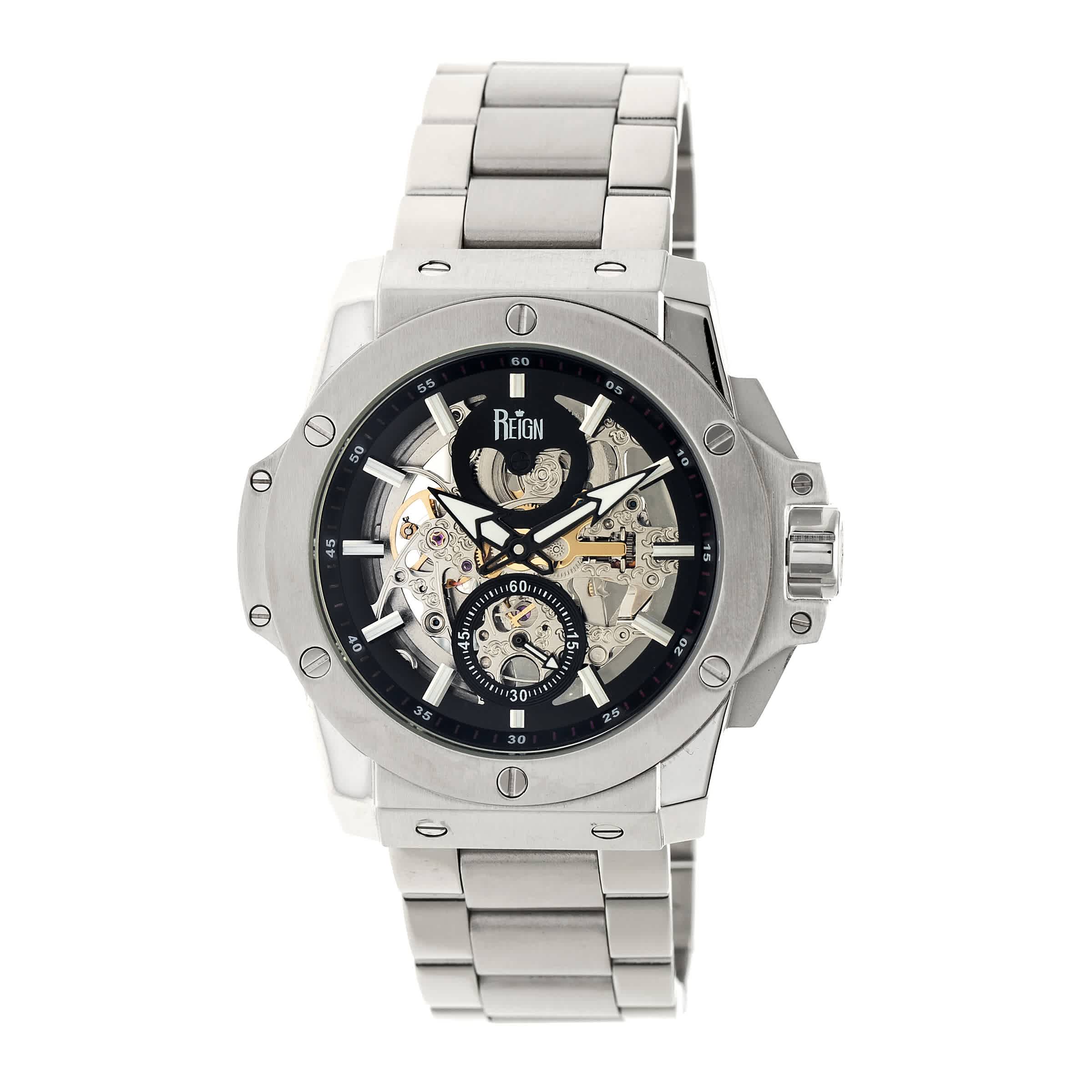 Reign Commodus Automatic Black Dial Mens Watch REIRN4007 195$