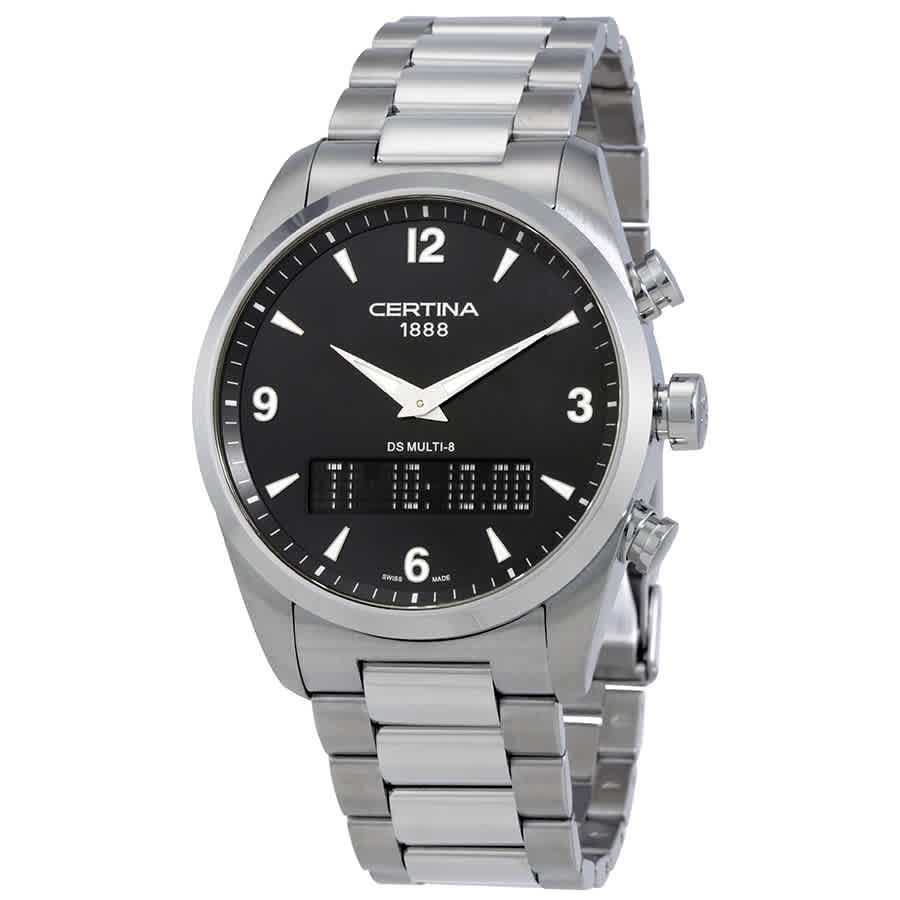 Certina DS Multi-8 Stainless Steel Mens Quartz Watch C0204191105700 319$