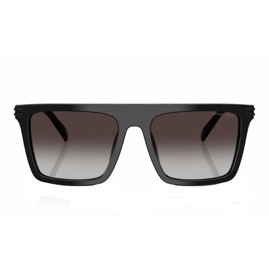 Michael Kors Man Sunglass Edgewater - Frame color: Black, Lens color: Dark Grey Gradient