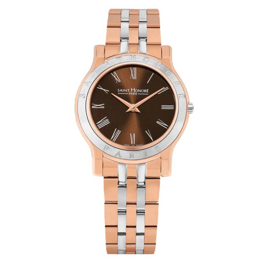 Saint Honore Paris Deauville Quartz Brown Dial Ladies Watch H SH DE726101 6MR