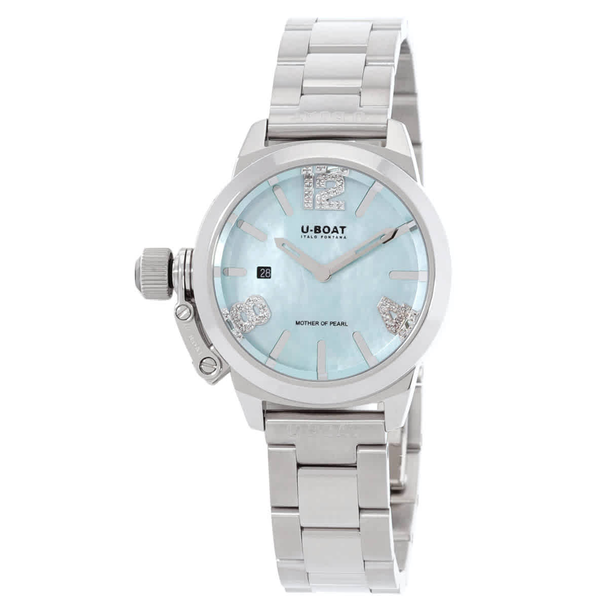 U-Boat Classico Quartz Green Dial Ladies Watch 8900 1925$