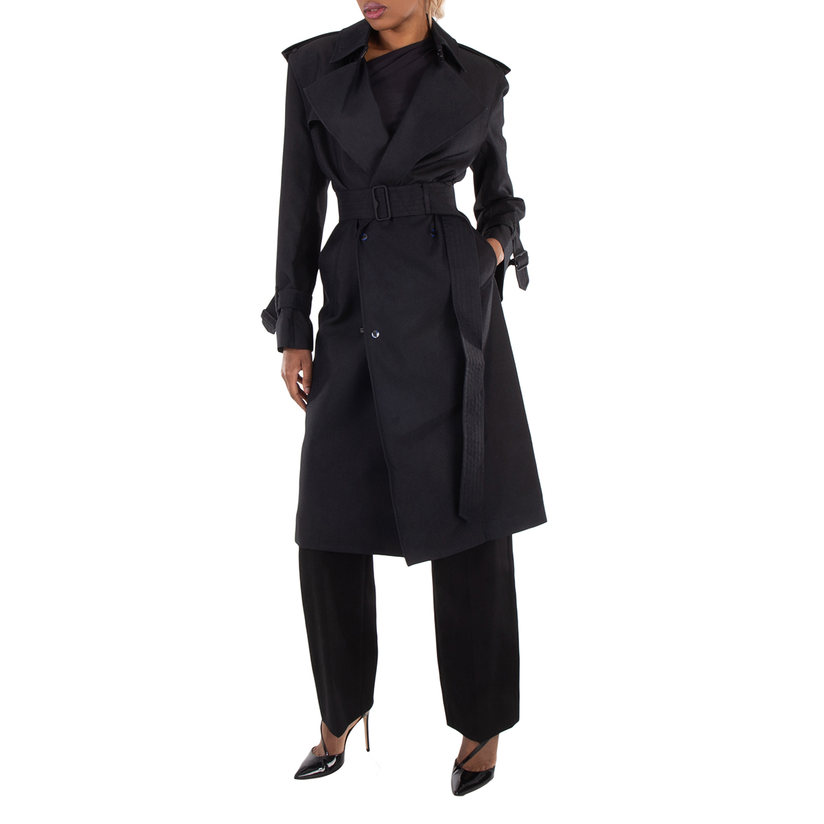 ジャケット・アウター Burberry London Trench Silk Blend Coat Burberry Silk Blend Double-Breasted Trench Coat | eBay