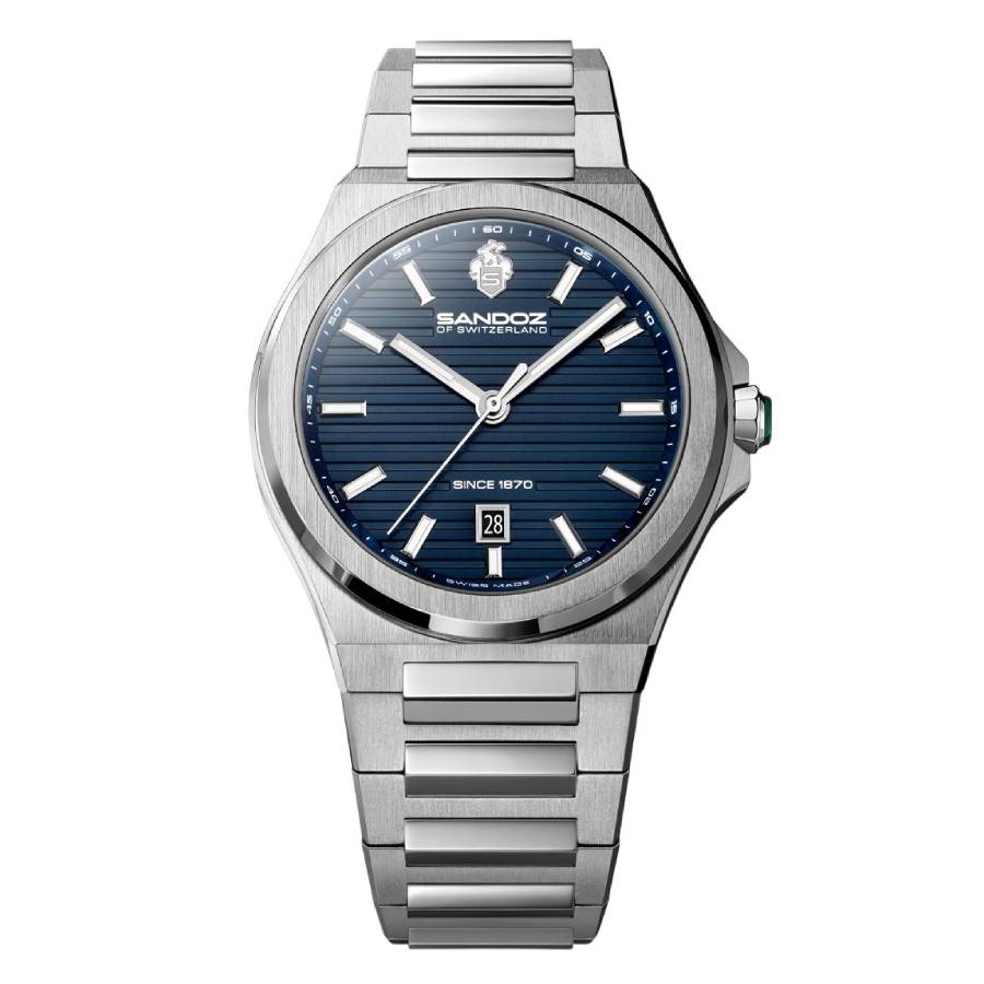Sandoz Chanet Quartz Blue Dial Mens Watch SZWGH0000829