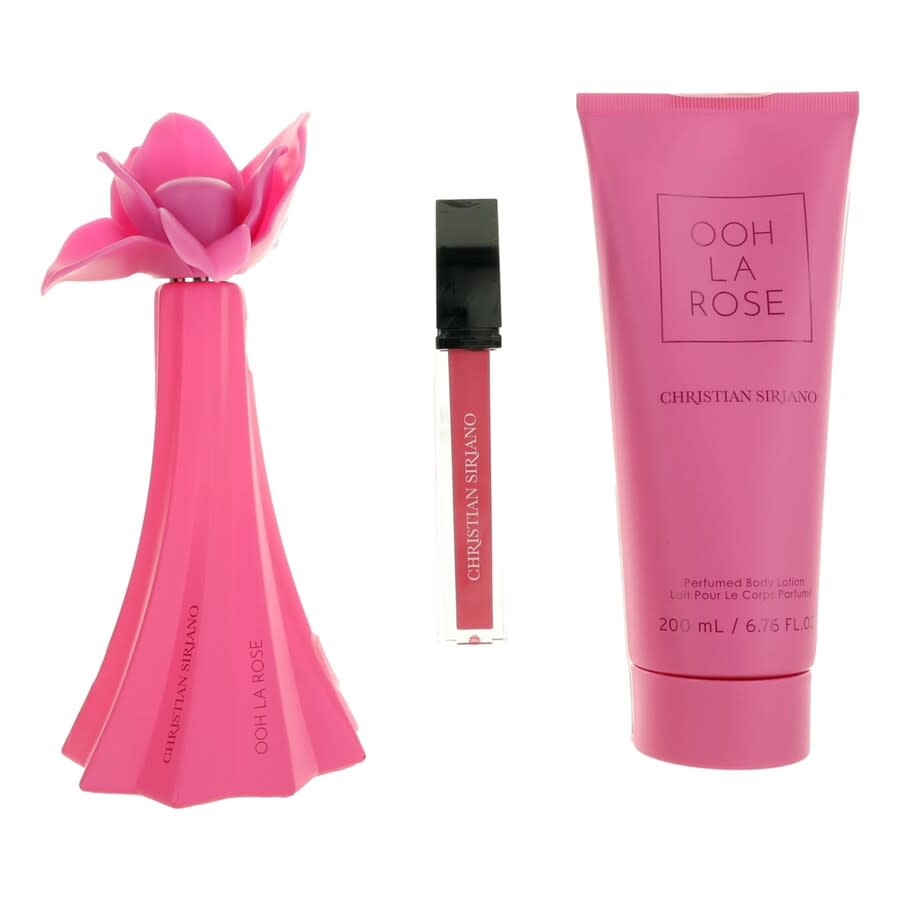 Christian Siriano Ladies Ooh La Rose Gift Set Fragrances 850032510271 85$