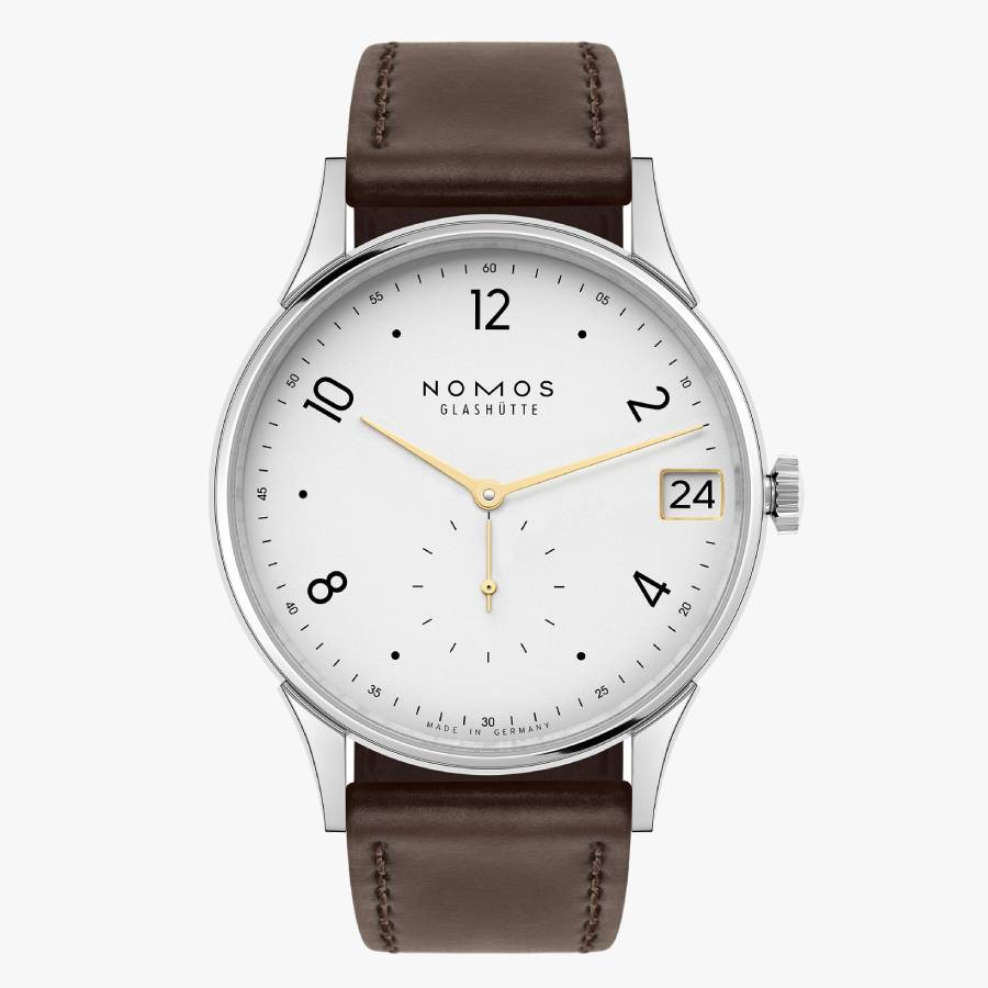 Nomos Minimatik Hand Wind White Dial Mens Watch 1251 2920$