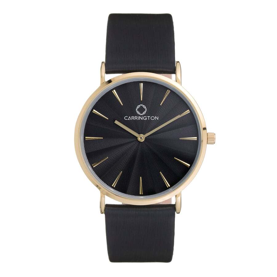 Carrington Lilian Quartz Black Dial Ladies Watch CT-2004-04 31$