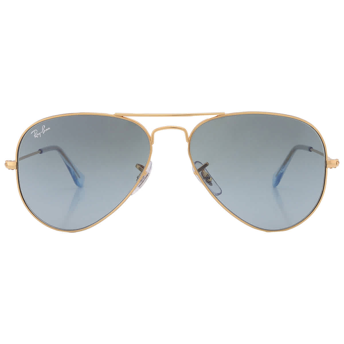 Ray-Ban RB3025 Aviator Large Metal Asian Fit 001/3M Men's Sunglasses Gold Size 55