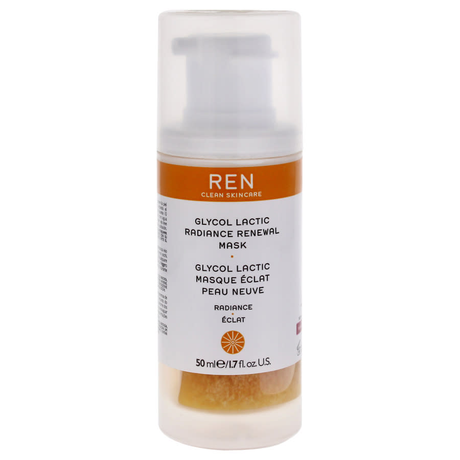 REN Glycol Lactic Radiance Renewal Mask 17 oz Tester Skin Care 843711405685