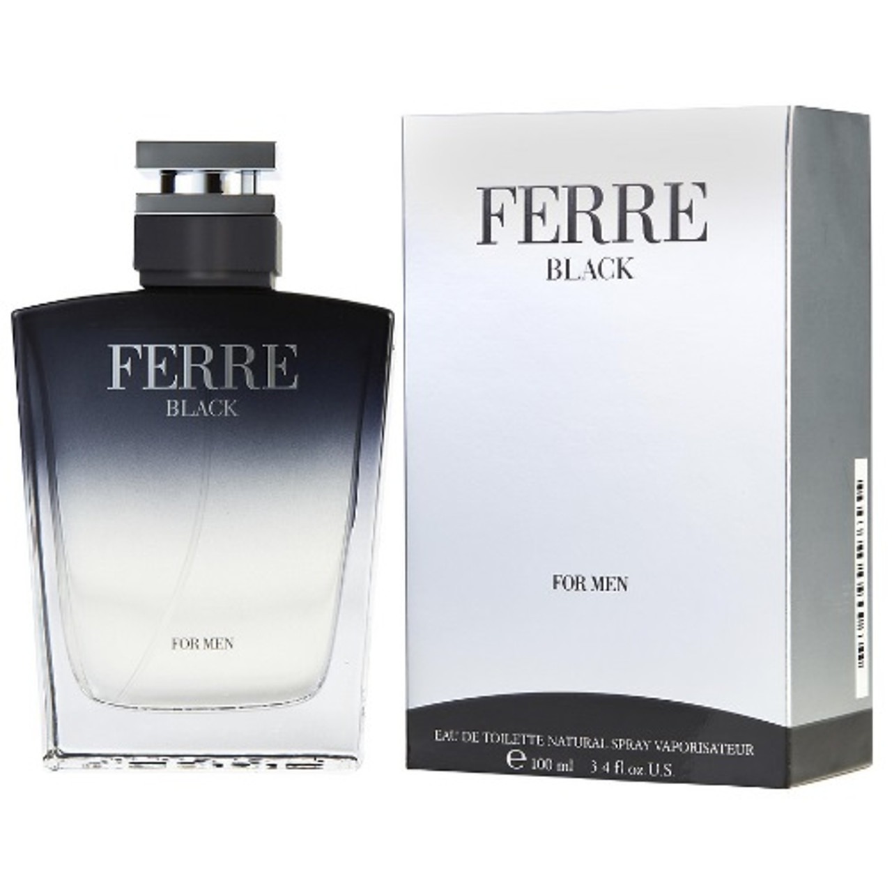 Gianfranco Ferre Mens Ferre Black EDT Spray 3.4 oz Fragrances 8011530992316