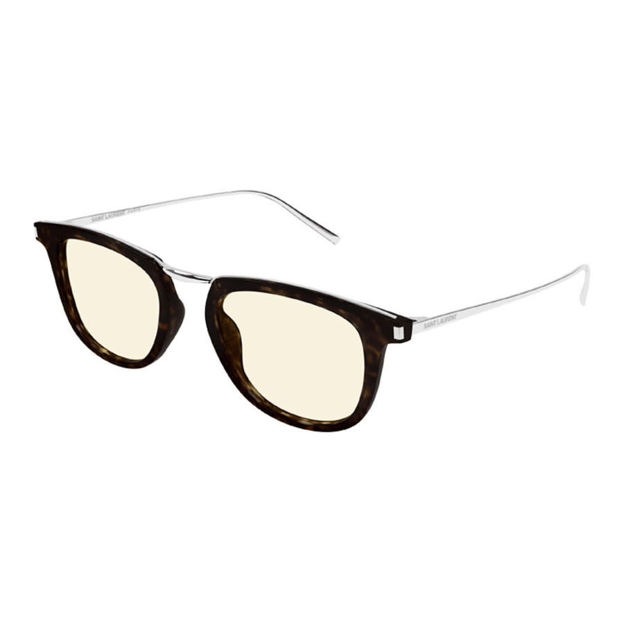Saint Laurent Yellow Square Ladies Sunglasses SL 753 004 50