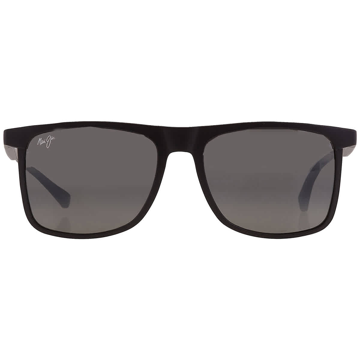 Maui Jim Makamae Nuetral Grey Rectangular Mens Sunglasses 619-02 56