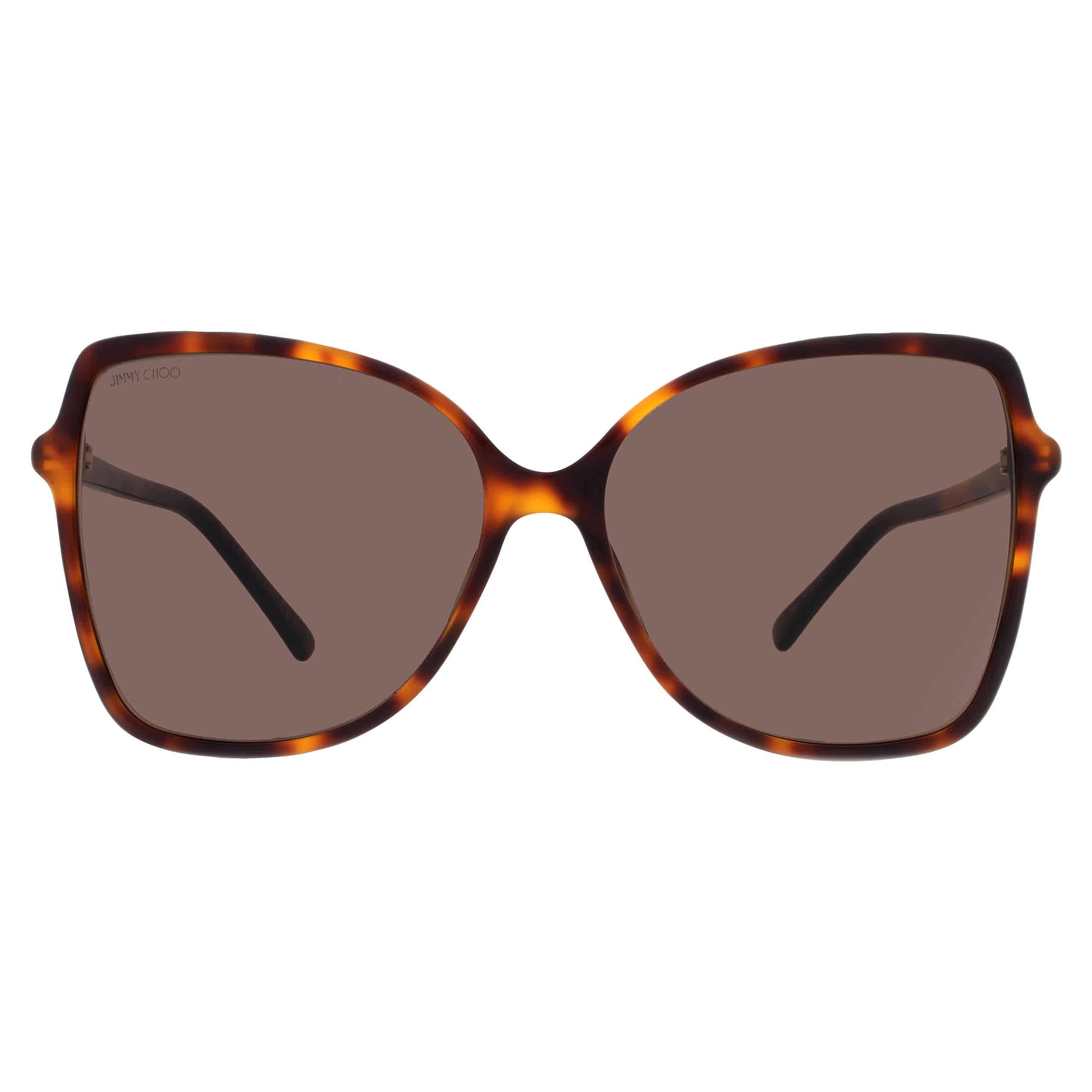 Jimmy Choo Fede/S 59 Brown Butterfly Ladies Sunglasses 221FEDE/S 59 E086 E70 BROWN
