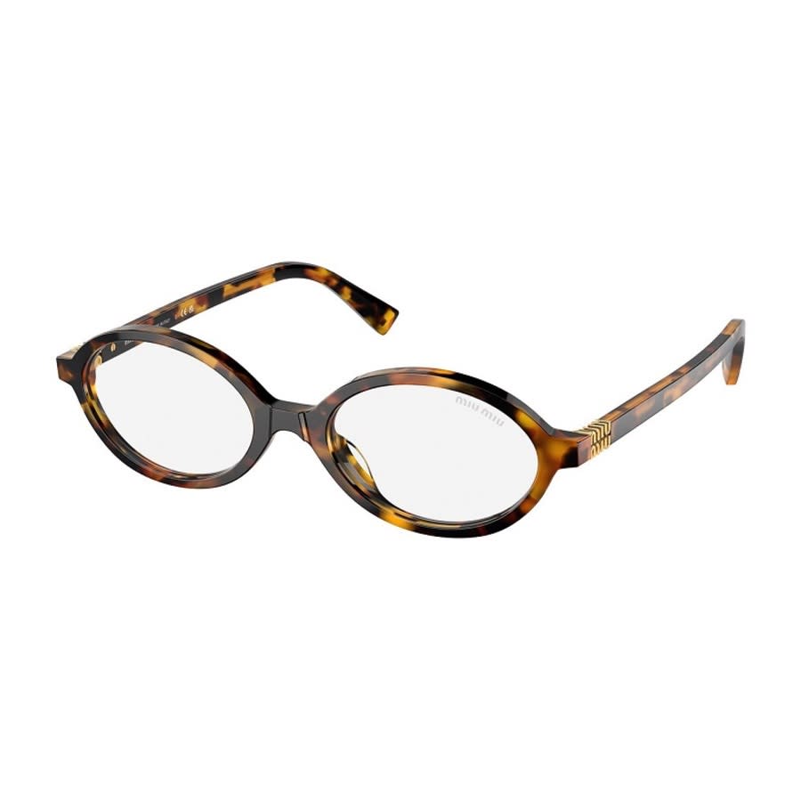 Miu Miu MU04ZSF Asian Fit VAU08N Blue-Light Block Women’s Glasses Tortoiseshell Size 50 - Free Lenses - Blue Light Block Available