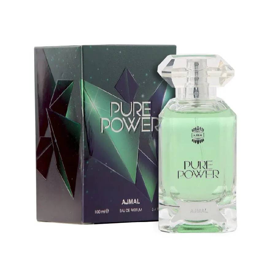 Ajmal Unisex Pure Power EDP Spray 34 oz Fragrances 6293708017201 30$