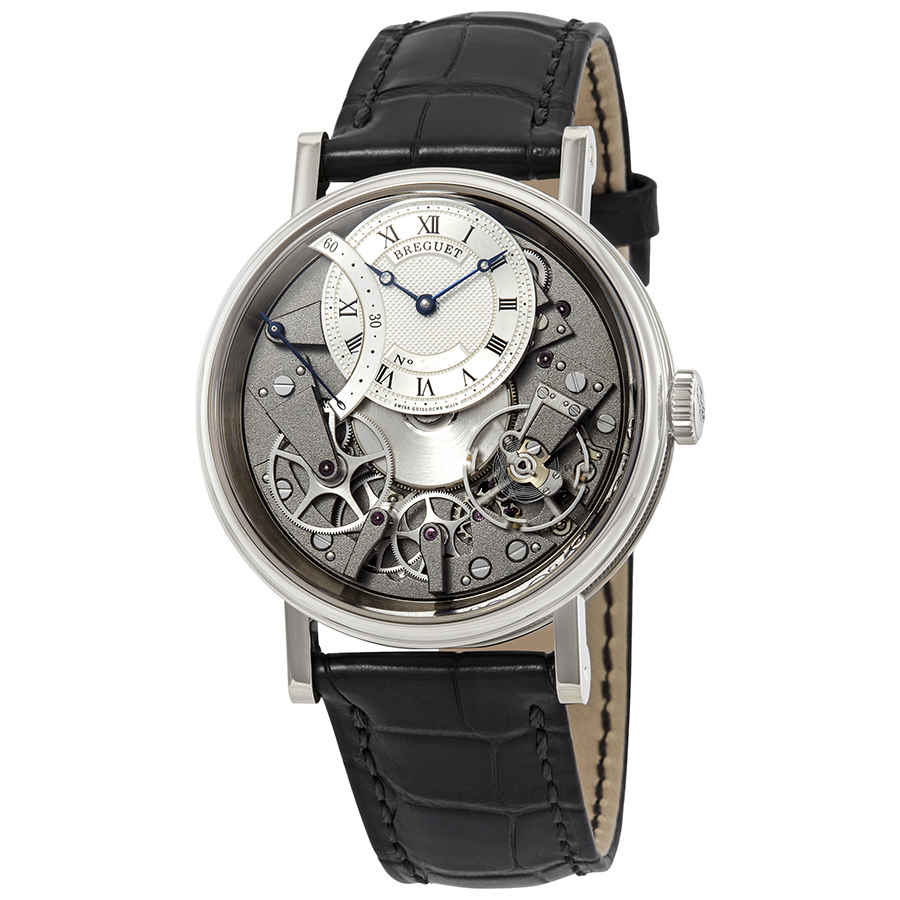 Breguet Tradition Automatic Mens 18 Carat White Gold Watch 7097BBG19WU 36500$