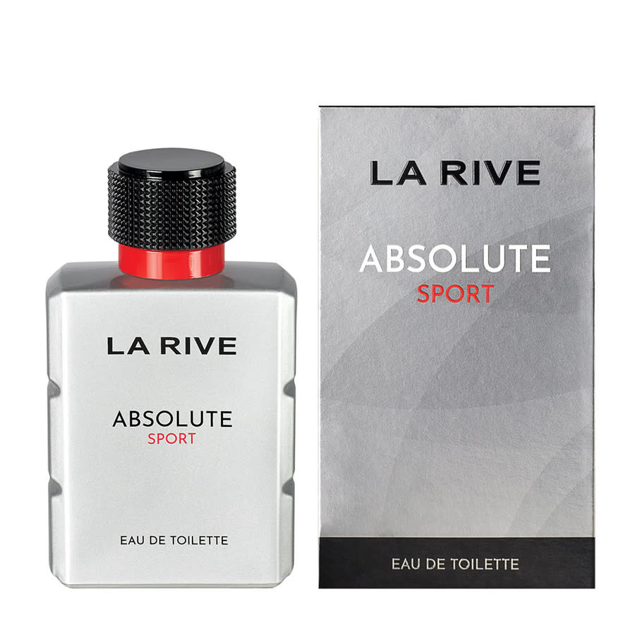 La Rive Mens Absolute Sport EDT Spray 3.4 oz Fragrances 5903719642385