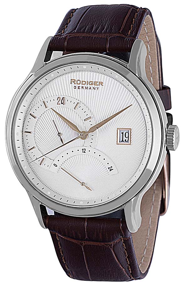 Rudiger Aachen Silver Dial Mens Watch R2700-04-00116 300$