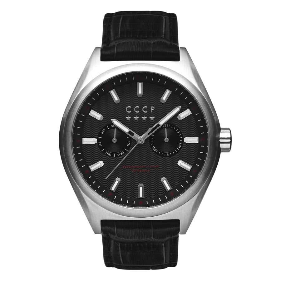 CCCP Shchuka Black Dial Mens Watch CP-7049-01 130$