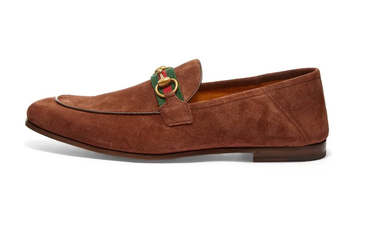 mens suede gucci loafers