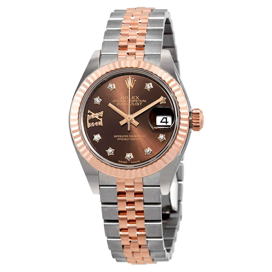 Rolex Lady Datejust Chocolate Diamond Dial Automatic Watch 279171CHDRJ