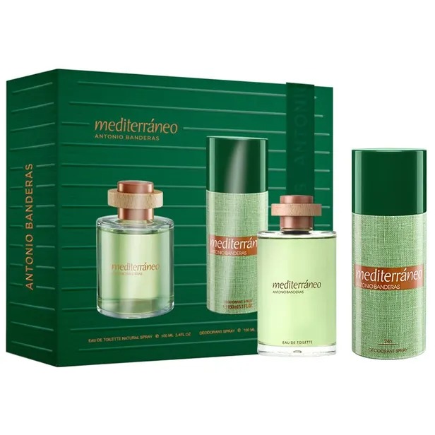 Antonio Banderas Mens Mediterraneo Gift Set Fragrances 8411061045008 19$