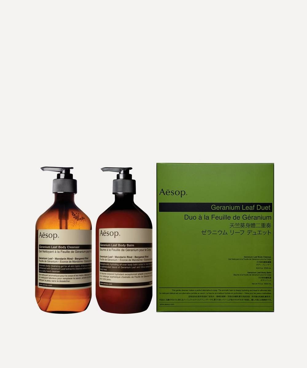 Aesop Geranium Leaf Duet Gift Set Skin Care 9319944001877 93$