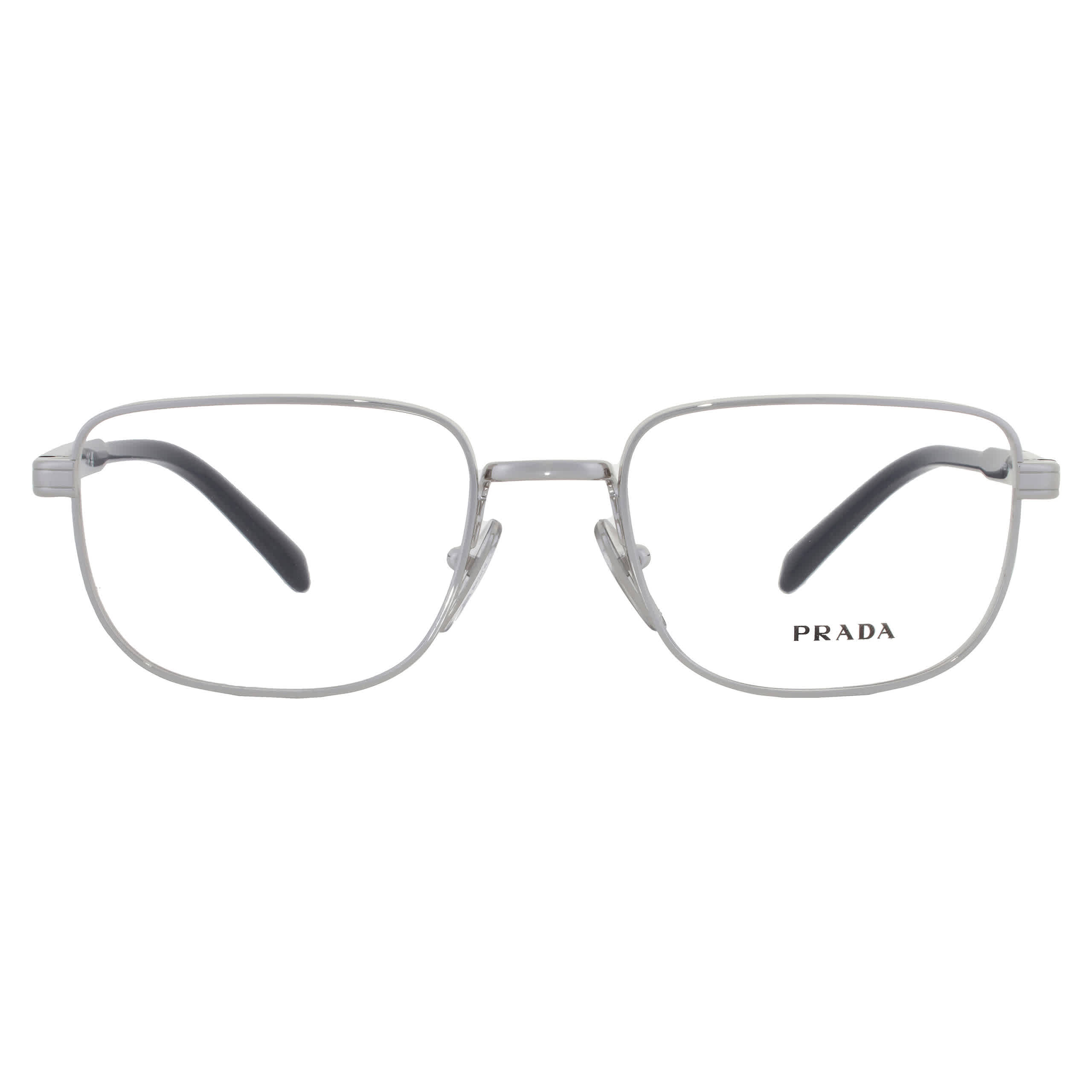 Prada Demo Rectangular Mens Eyeglasses PR B51V 1BC1O1 53
