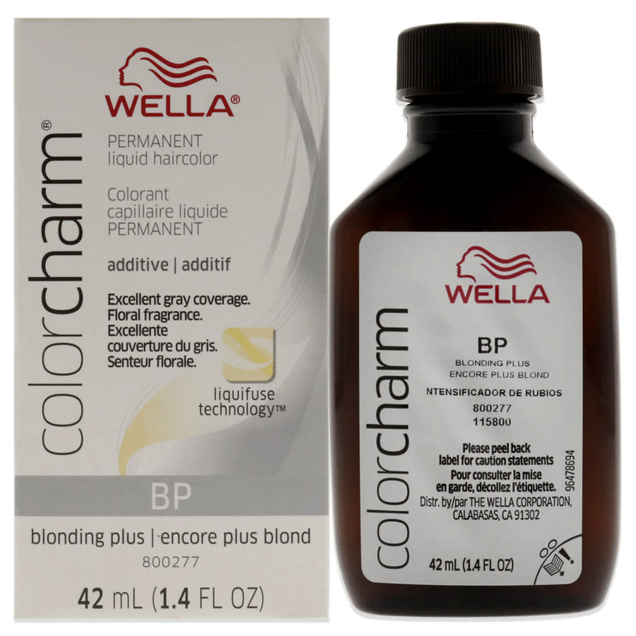 Wella Unisex Color Charm Permanent Liquid Hair Color 142 Oz Bp Blonding Plus Hair Care 070018106438 12$