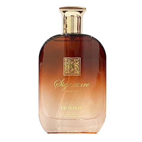 Signature Mens Limited Edition Brown Homme EDP 3.4 oz Fragrances 5055533321097