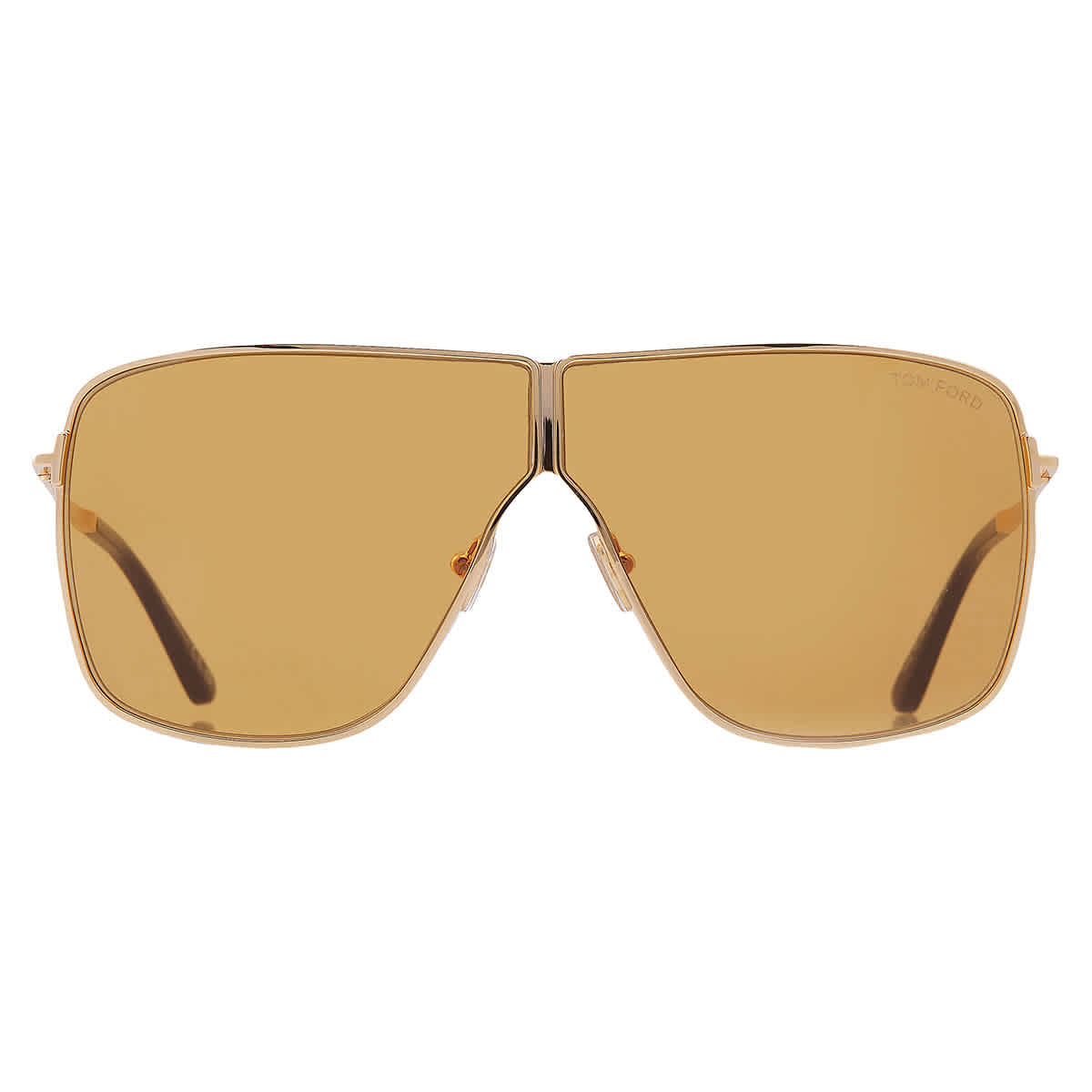 Tom Ford Huxley Shiny Deep Gold Pilot Unisex Sunglasses FT1159 30E 68