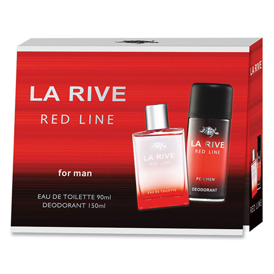 La Rive Mens Red Line Gift Set Fragrances 5906735237153 14$