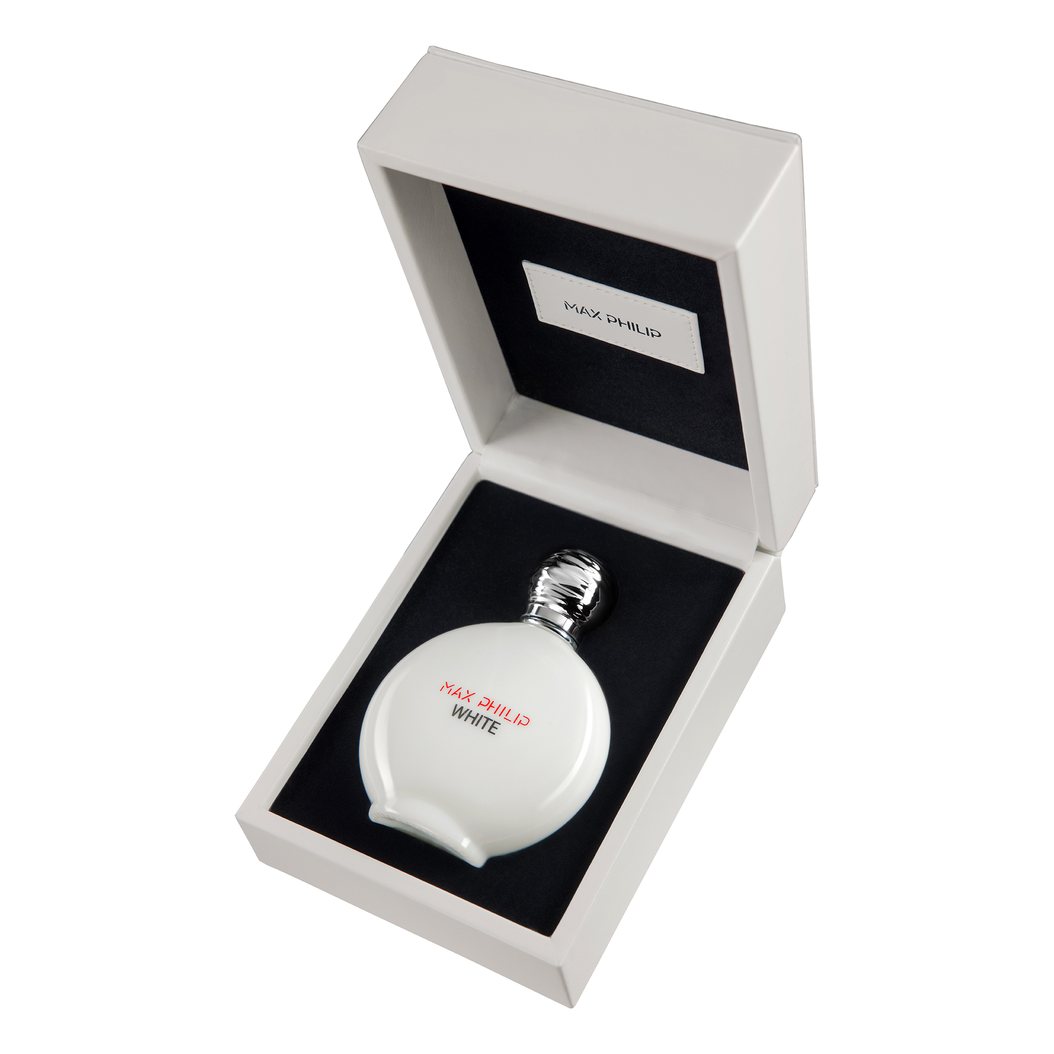 Max Philip Mens White EDP 34 oz Leather Box Fragrances 795847835419 150$