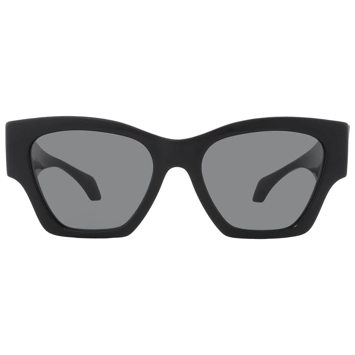 Versace Woman Sunglass VE4492U - Frame color: Black, Lens color: Dark Grey