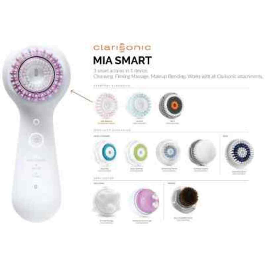 Clarisonic Ladies Mia Smart Revolutionary 3-in-1 White Tools & Brushes 3605971919282