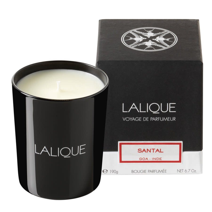 Lalique Unisex Santal Goa Inde Scented Candle Fragrances 7640111497455 43$
