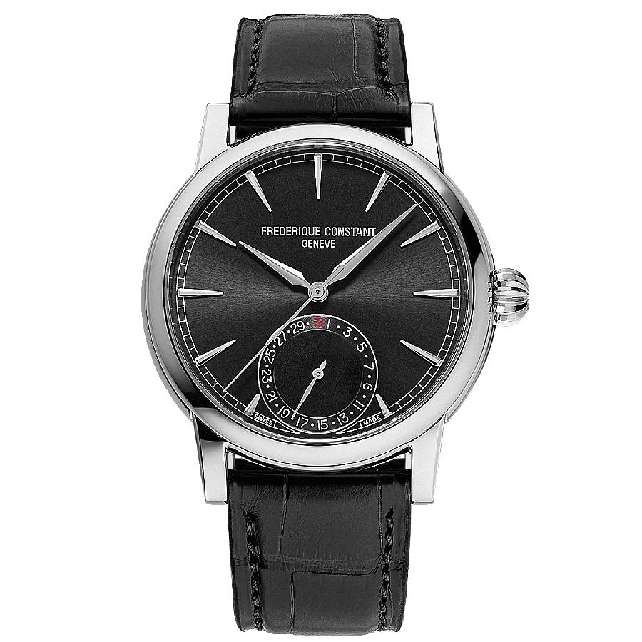 Frederique Constant Manufacture Classic Date Automatic Black Dial Mens Watch FC-706B3H6 2599$