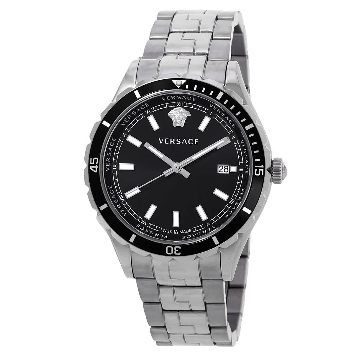 Versus by Versace Hellenyium Quartz Black Dial Mens Watch VE3A00520 269$