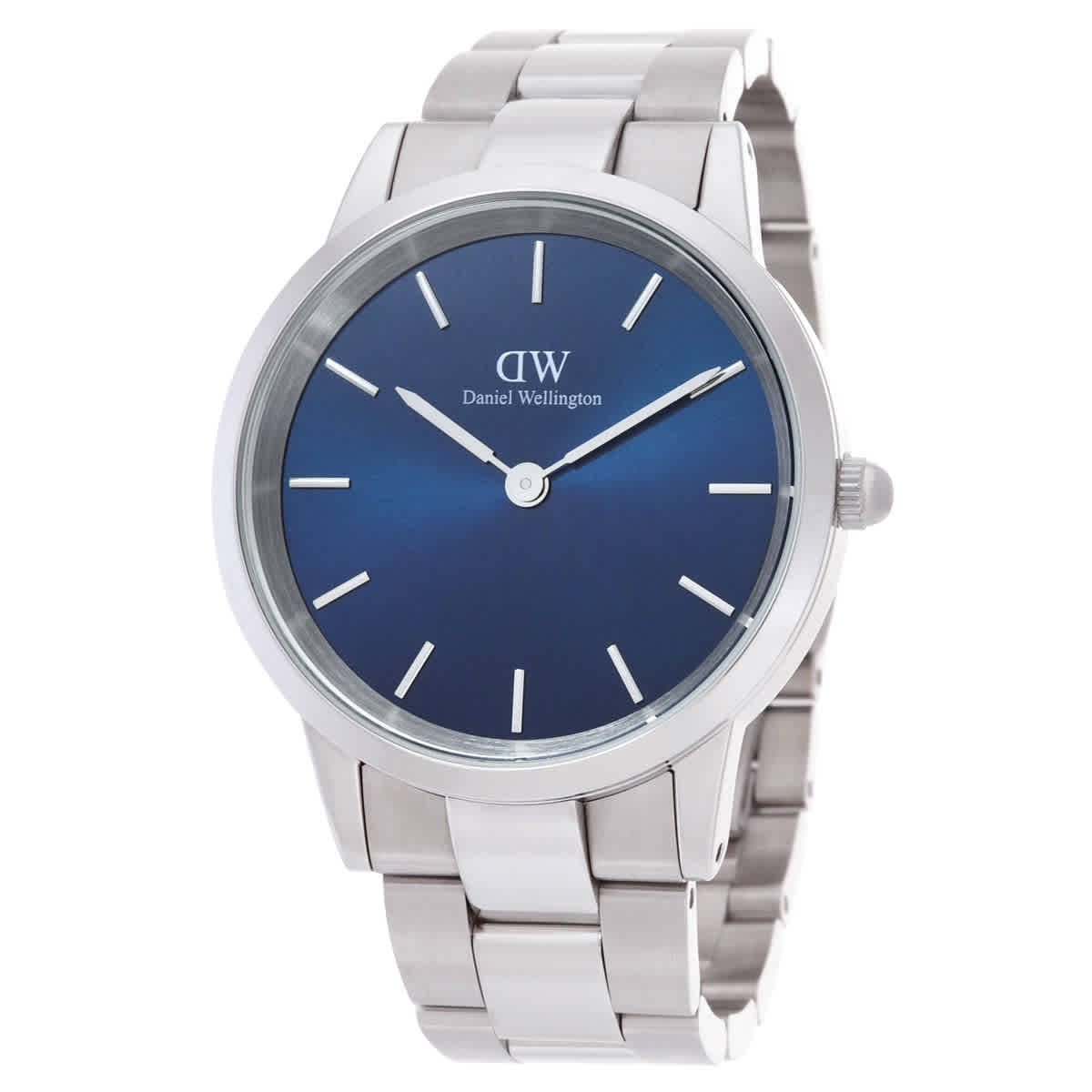 Daniel Wellington Iconic Link Arctic Quartz Blue Dial Watch DW00100448 124$